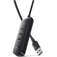 Hub USB UGREEN CM416, 4 x USB-A 3.0, 0.25m, Nero — 3