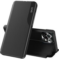 Techsuit Custodia per Xiaomi 11 Lite 5G NE / Mi 11 Lite 5G / 11 Lite, Techsuit, eFold, Nera — 2