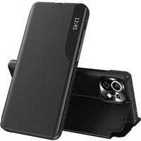 Custodia per Xiaomi 11 Lite 5G NE / Mi 11 Lite 5G / 11 Lite, Techsuit, eFold, Nera — 3