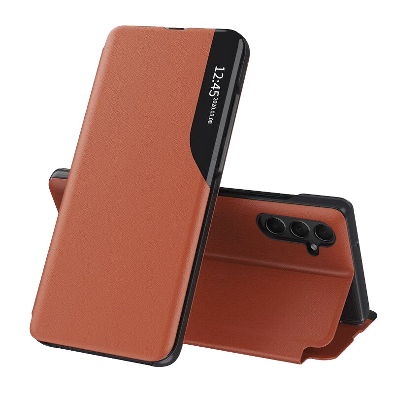 Techsuit Custodia per Samsung Galaxy S24+ S926, Techsuit, eFold, Arancione
