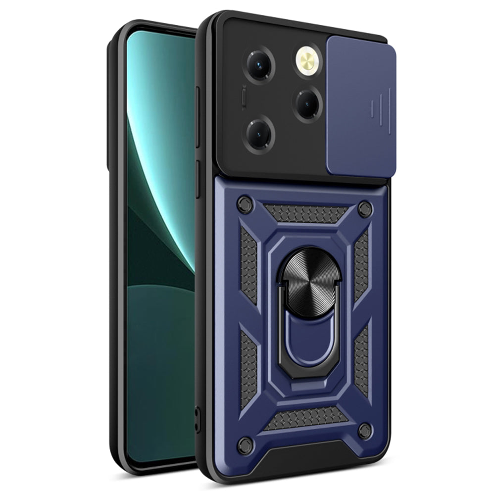 Techsuit Custodia per Tecno Spark 20 Pro / Infinix Hot 40 / Hot 40 Pro, Techsuit, CamShield, Blu
