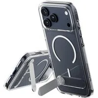 Custodia MagSafe per Apple iPhone 17 Pro Max, PanzerGlass, con Supporto Kickstand, Trasparente Bianca — 3