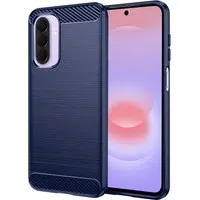 Custodia per Samsung Galaxy A27 5G, Techsuit, Carbonio, Blu — 3