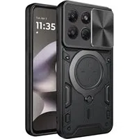 Custodia per Motorola Moto G37 Power, Techsuit, CamGuard Pro, Nera — 3