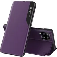 Custodia per Samsung Galaxy A12 Nacho A127 / A12 A125, Techsuit, eFold, Viola — 3