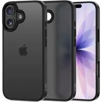 Custodia per Apple iPhone 17, Tech-Protect, Magmat, Nera Opaca — 3
