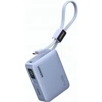 Batteria Esterna UGREEN PB584 (75173B), 10000mAh, 33W, QC + PD, 1 x USB-A - 2 x USB-C, Blu — 3