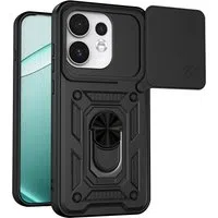 Custodia per Oppo Reno16 / Reno16 Pro, Techsuit, CamShield, Nera — 3