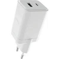 Caricabatterie Rete Allity. ATC-01-45WCC Fast, 45W, 3A, 1 x USB-A - 1 x USB-C, Bianco — 3