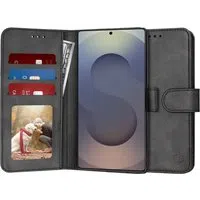 Custodia per Samsung Galaxy S25 Ultra S938, Techsuit, Diary Book, Nera — 3