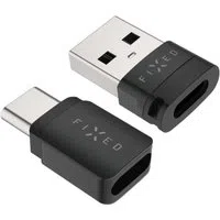 Adattatore Blocco Dati USB Fixed, USB-A / USB-C, 2in1, Nero — 3