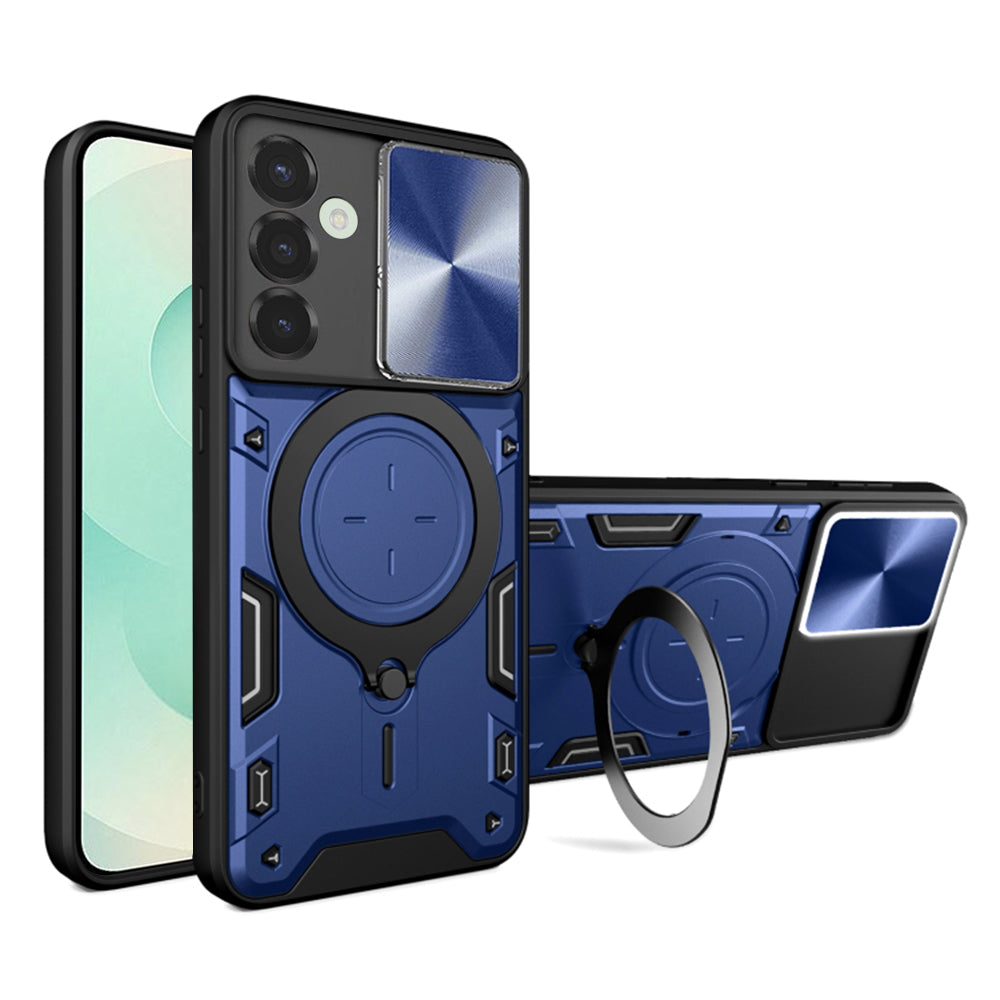 Techsuit Custodia per Samsung Galaxy S25+ S936, Techsuit, CamGuard Pro, Blu
