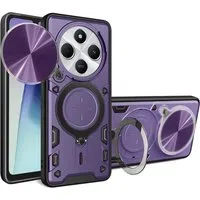 Custodia per Xiaomi Poco C75 / Redmi 14C, Techsuit, CamGuard Pro, Viola — 3