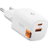 Caricabatterie Rete Spigen Essential, 35W, 3A, 1 x USB-A - 1 x USB-C, Bianco ACH09462 — 3