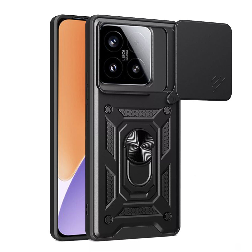 Techsuit Custodia per Xiaomi 15, Techsuit, CamShield, Nera