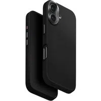 Custodia per Apple iPhone 17, UNIQ, Lyden Leatherette, Nera — 3