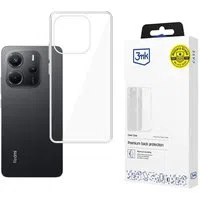 Custodia per Xiaomi Redmi Note 14 4G (Standard), 3MK, Clear, Trasparente — 3