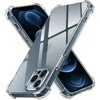 Custodia per Apple iPhone 12 Pro Max, Techsuit, Shockproof Clear, Trasparente — 3