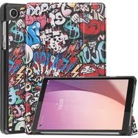 Custodia per Lenovo Tab M8 (4th Gen), Techsuit, FoldPro Urban Vibe, Multicolore — 3