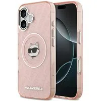 Custodia MagSafe per Apple iPhone 17, Karl Lagerfeld, IML Choupette's Head, Rosa — 3