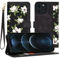 Custodia per Apple iPhone 12 Pro Max, Techsuit, FlipCraft, Nera — 3