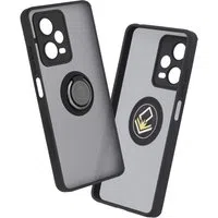 Custodia per Xiaomi Redmi Note 12 Pro 5G, Techsuit, Glinth, Nera — 3