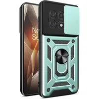 Custodia per OnePlus 13R, Techsuit, CamShield, Verde — 3