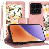 Custodia per Xiaomi 15, Techsuit, FlipCraft, Rosa — 3