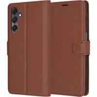 Custodia per Samsung Galaxy A16 5G A166 / A16 4G A165, Techsuit, Leather Folio, Marrone — 3