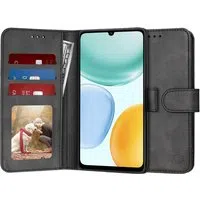 Custodia per Honor X5c Plus, Techsuit, Diary Book, Nera — 3