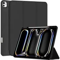 Custodia per Apple iPad Pro 13 (2024), Techsuit, Flex Trifold, Nera — 3