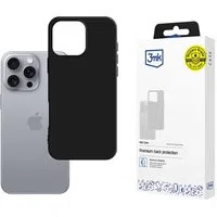 Custodia per Apple iPhone 16 Pro, 3MK, Nera Opaca — 3