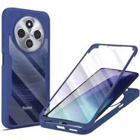 Custodia per Xiaomi Poco C75 / Redmi 14C, Techsuit, ColorVerse 360, Blu — 3