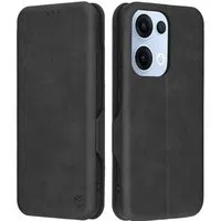 Custodia per Oppo Reno13, Techsuit, Safe Wallet Plus, Nera — 3