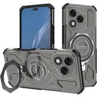 Custodia per Honor 400 Lite, Techsuit, Carbon Shield Pro, Fumo — 3