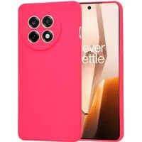Custodia per OnePlus 13R, Techsuit, SoftFlex, Rosa Scuro — 3