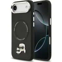 Custodia MagSafe per Apple iPhone 17 Air, Karl Lagerfeld, Karl & Choupette Pins, Nera — 3