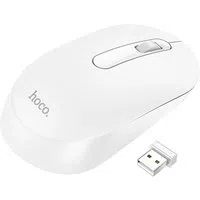 Mouse Wireless HOCO GM14, 1200DPI, Bianco — 3