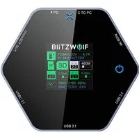 Hub USB-C BlitzWolf BW-TH16, 8in1, Grigio — 3