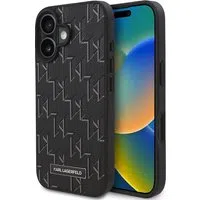 Custodia MagSafe per Apple iPhone 16 Plus, Karl Lagerfeld, Hot Stamp, Nera — 3