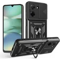 Custodia per Xiaomi Redmi A5 4G (Standard), Techsuit, CamShield, Nera — 3