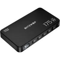 Caricabatterie Stazione BlitzWolf BW-S30, 175W, 5A, 2 x USB-A - 4 x USB-C, Nero — 3