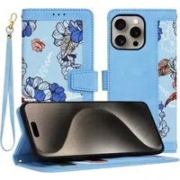 Custodia per Apple iPhone 15 Pro Max, Techsuit, FlipCraft, Blu — 3