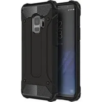 Custodia per Samsung Galaxy S9 G960, Techsuit, Hybrid Armor, Nera — 3