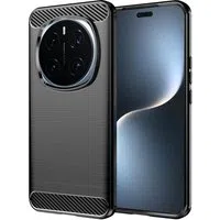 Custodia per Honor Magic7 Pro, Techsuit, Carbonio, Nera — 3