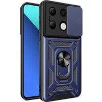 Custodia per Xiaomi Redmi Note 13 4G, Techsuit, CamShield, Blu — 3