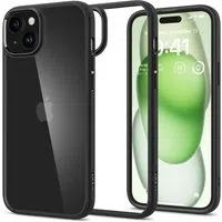 Custodia per Apple iPhone 15 Plus, Spigen, Ultra Hybrid, Nero Opaco ACS06657 — 3