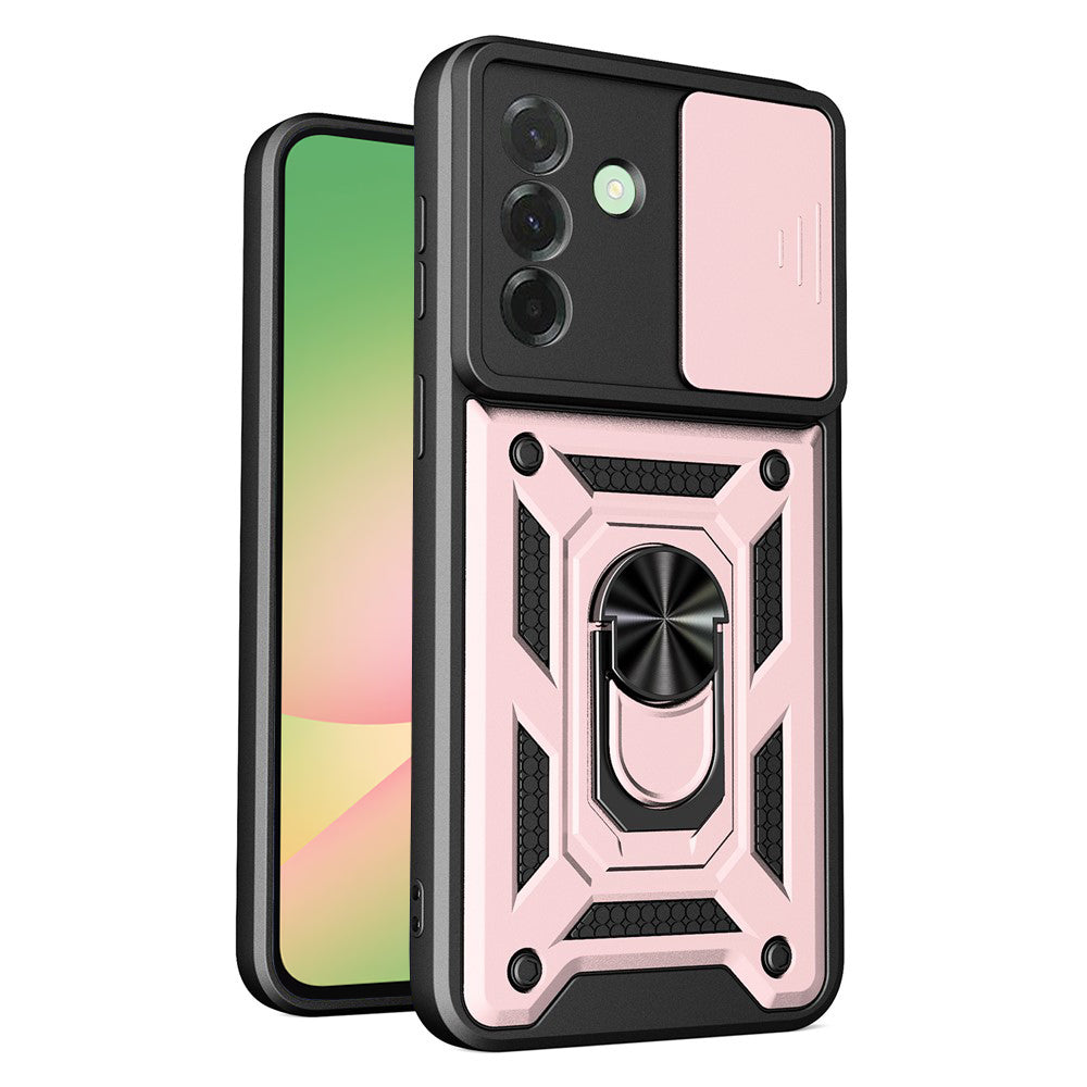 Techsuit Custodia per Samsung Galaxy A57 5G, Techsuit, CamShield, Rosa Dorato