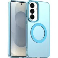 Custodia MagSafe per Samsung Galaxy S26 Plus S947, Techsuit, CandyCase, Blu — 3