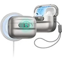 Custodia ESR Pulse Magnetic FlickLock per Apple AirPods Pro 3, Grigio — 3
